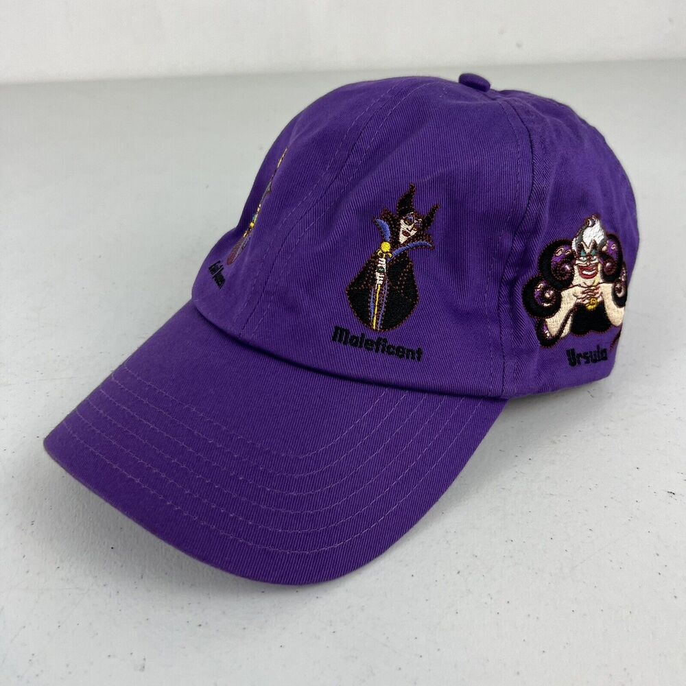 Disney Parks Purple Adult Baseball Cap Female Villians